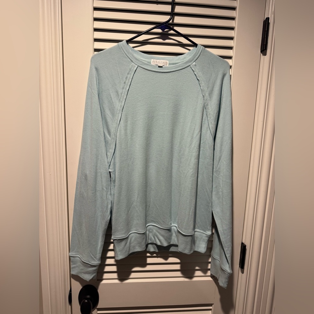 P.J. Salvage Light Blue Sweatshirt